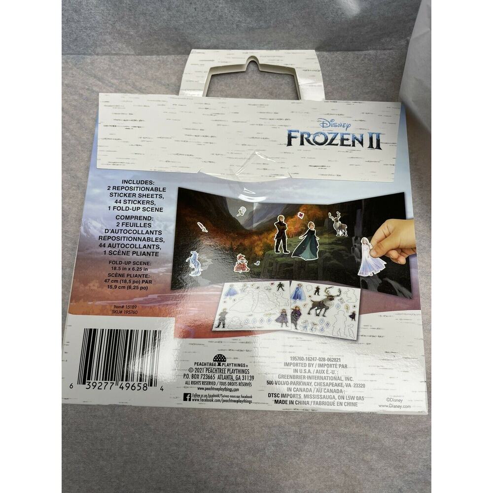 Disney Frozen II Repositionable Sticker Kit(40+ Stickers) - Picture 2 of 2